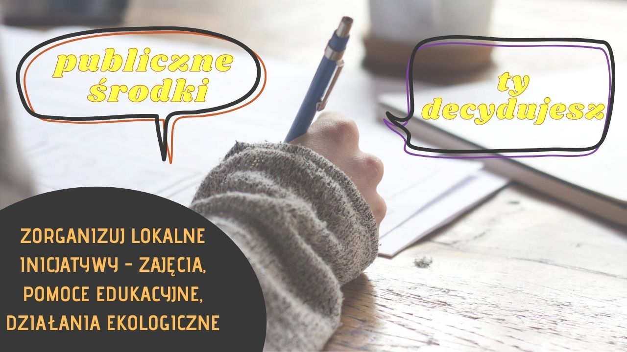 Jak napisać wniosek do Budżetu Obywatelskiego? Jak pozyskać środki do działań edukacyjnych?